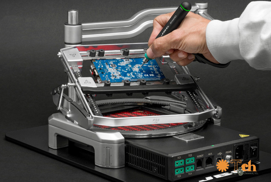 Mantas de precalentamiento JBC al detalle